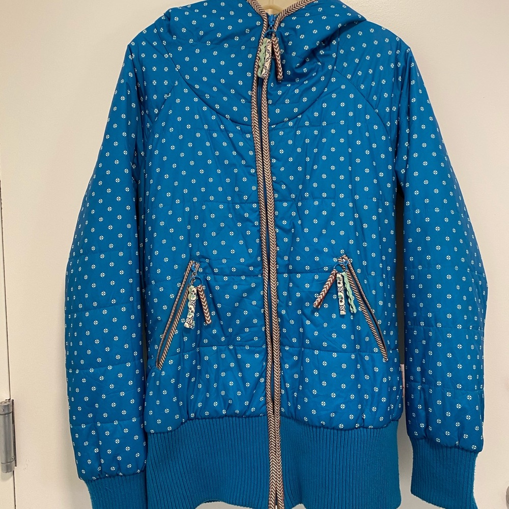 Whimsical Blue Anorak